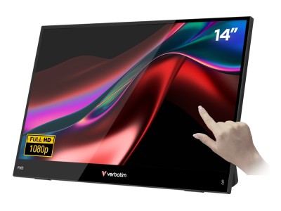 Verbatim Portable 14" FHD Touch Monitor