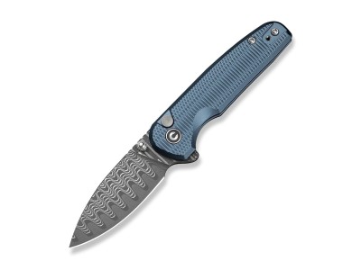 Knife CIVIVI Mini Shakan Damascus Blue
