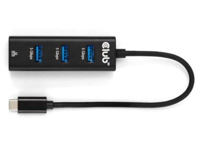 I/O HUB USB-C 3PORT/CSV-1549 CLUB3D