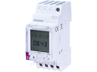 TIME SWITCH DIGITAL MOD CLOCK-R1 1P
