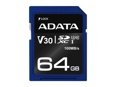 ADATA ASDX64GUI3V30S-R memory card 64 GB