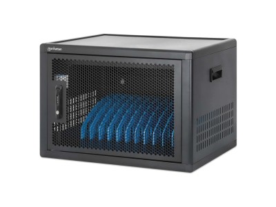 Manhattan Laptop Charging Cabinet Desktop (or