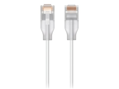 Ubiquiti UACC-Cable-Patch-EL-12M-W networking cable Translucent, White