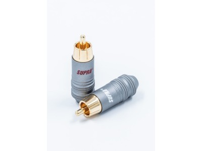 SUPRA RCA-6SC PLUG PAIR — SUPRA