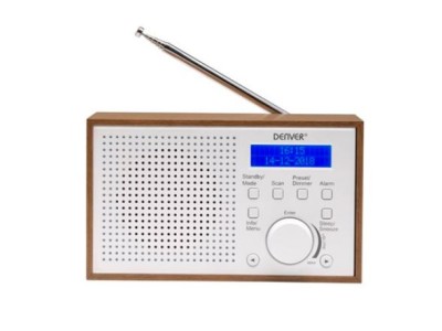 Denver DAB-46W White