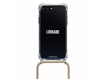 Lookabe Necklace iPhone 7/8+ gold nude