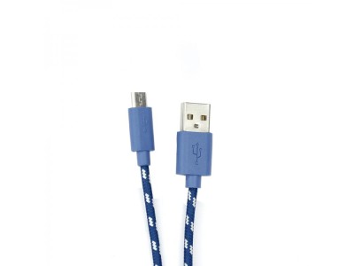 Sbox USB-1031BL USB->Micro USB 1M blue