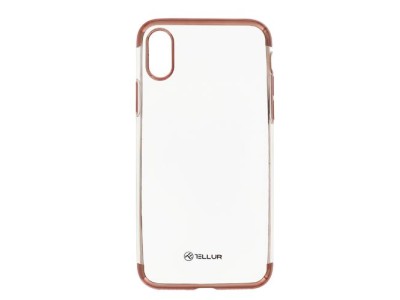 Tellur Cover Silicone Electroplated for iPhone