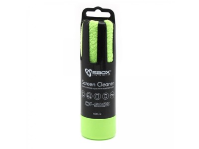 Sbox CS-5005G Screen Cleaner 150ml Green
