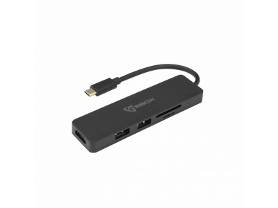 Sbox TCA-51 USB Type-C->HDMI/USB-3.0/SD+TF