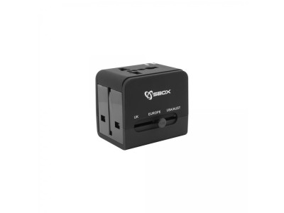 Sbox TA-23 Universal Travel Adapter with