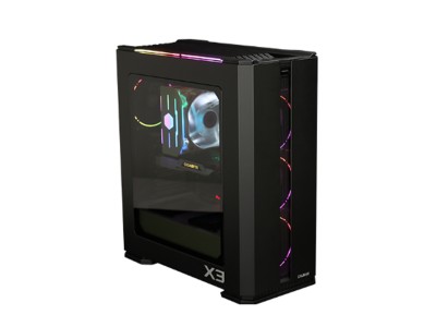 Zalman X3 BLACK ATX, ARGB fan