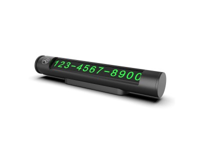 Tellur Temporary Car Parking Card For