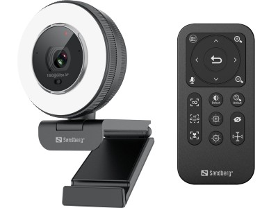 Sandberg 134-39 Streamer USB Webcam Pro
