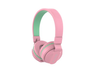 Tellur Buddy Bluetooth Over-Ear Headphones Pink