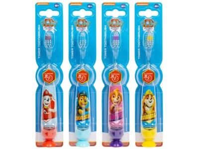 Paw Patrol Flashing Toothbrush Set with
