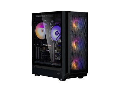 Zalman i6 Black, RGB fan x4