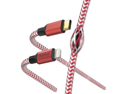 Hama 00201562 Reflective Charging Cable, USB-C