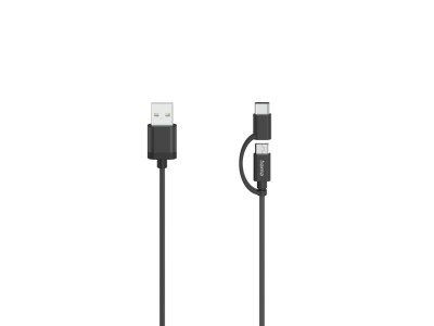 Hama 00200616 Micro-USB Cable, 2 in