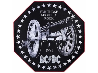 Subsonic Gaming Floor Mat AC/DC