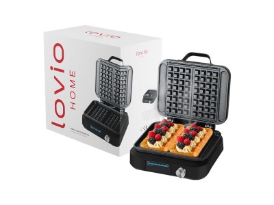 Lovio LVWF002BK Waffle Maker 1500W Black
