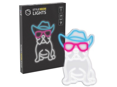Manta SNL114MT Style Neon Lights BULDOG