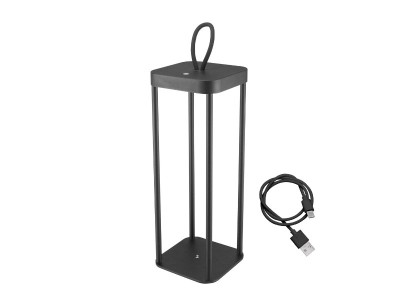 Beper P207ILI100 Rechargeable Lantern Black