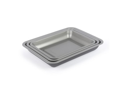 Salter BW13675 Essentials 3-Piece Roasting Tray