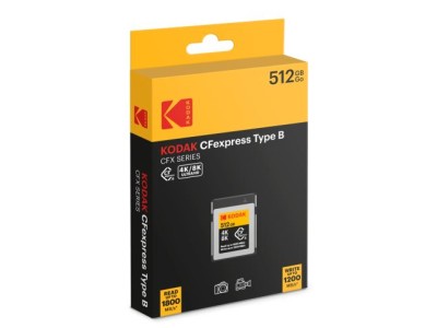 Kodak CFexpress Type B 512GB EKMCFX512GK