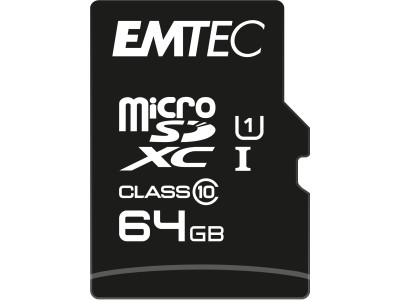 Emtec MicroSDXC 64GB UHS-I U1 EliteGold