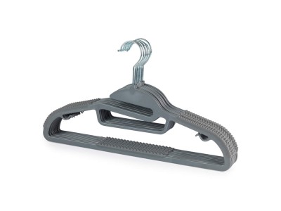 Beldray LA070598GRYFEU7 Grey Slimline Clothes Hangers