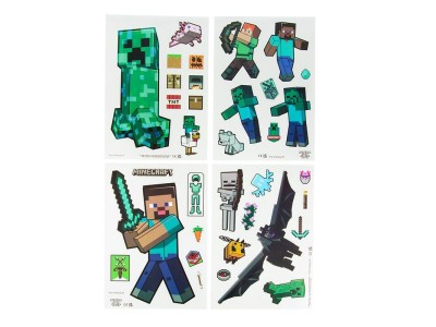 Paladone Minecraft Window Cling Decals