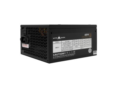 White Shark GPSU-B600S Colonel-3 600W 80+