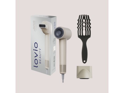 Lovio LVHD001BE Hair Dryer With Ionization