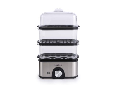 Salter EK5885VDE Compact 3-Tier Steamer