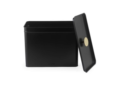 Salter BW14371 Alchemy Bread Bin, Black