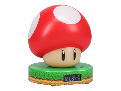 Paladone Super Mushroom Digital Alarm Clock