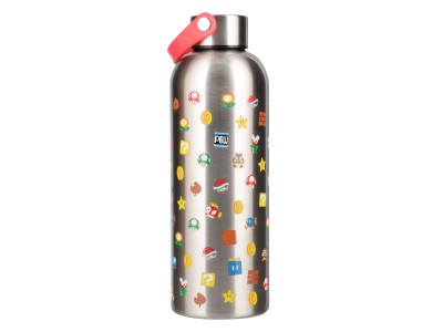 Paladone Super Mario Metal Water Bottle