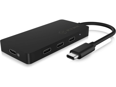 Raidsonic | 4-port hub with USB