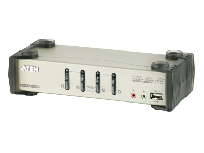 Aten | 4-Port PS/2-USB VGA/Audio KVMP