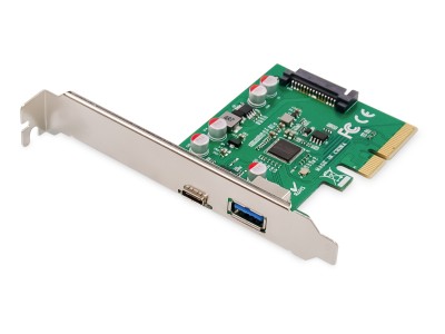 Digitus | PCIe card, USB-C 3
