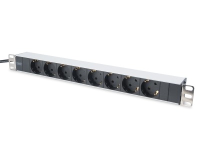 Digitus | Aluminum outlet strip with