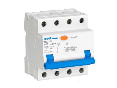 Chint | Circuit breaker RCBO, NB310L/3N
