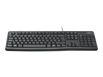 LOGITECH K120 Corded Keyboard black USB