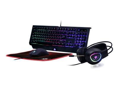 Gembird | 4-in-1 Backlight Gaming Kit