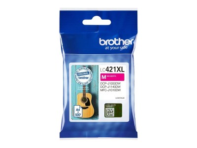 Brother LC421XLM Ink Cartridge, Magenta |