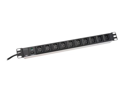 Digitus | Aluminum outlet strip, IEC