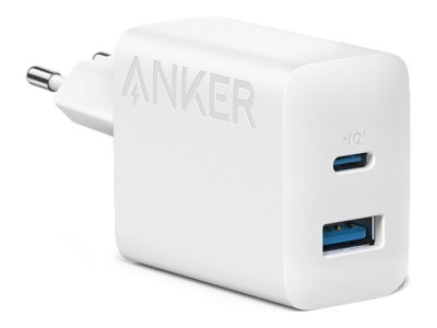 Anker 312 Wall Charger, 20W, 1A/1C