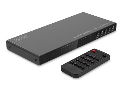 Digitus 4x2 HDMI Matrix Switch/Multi-Viewer, 4K/30Hz