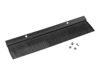 Lanberg 19" cable entry brush panel